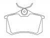 剎車片 Brake Pad Set:8E0 698 451 B